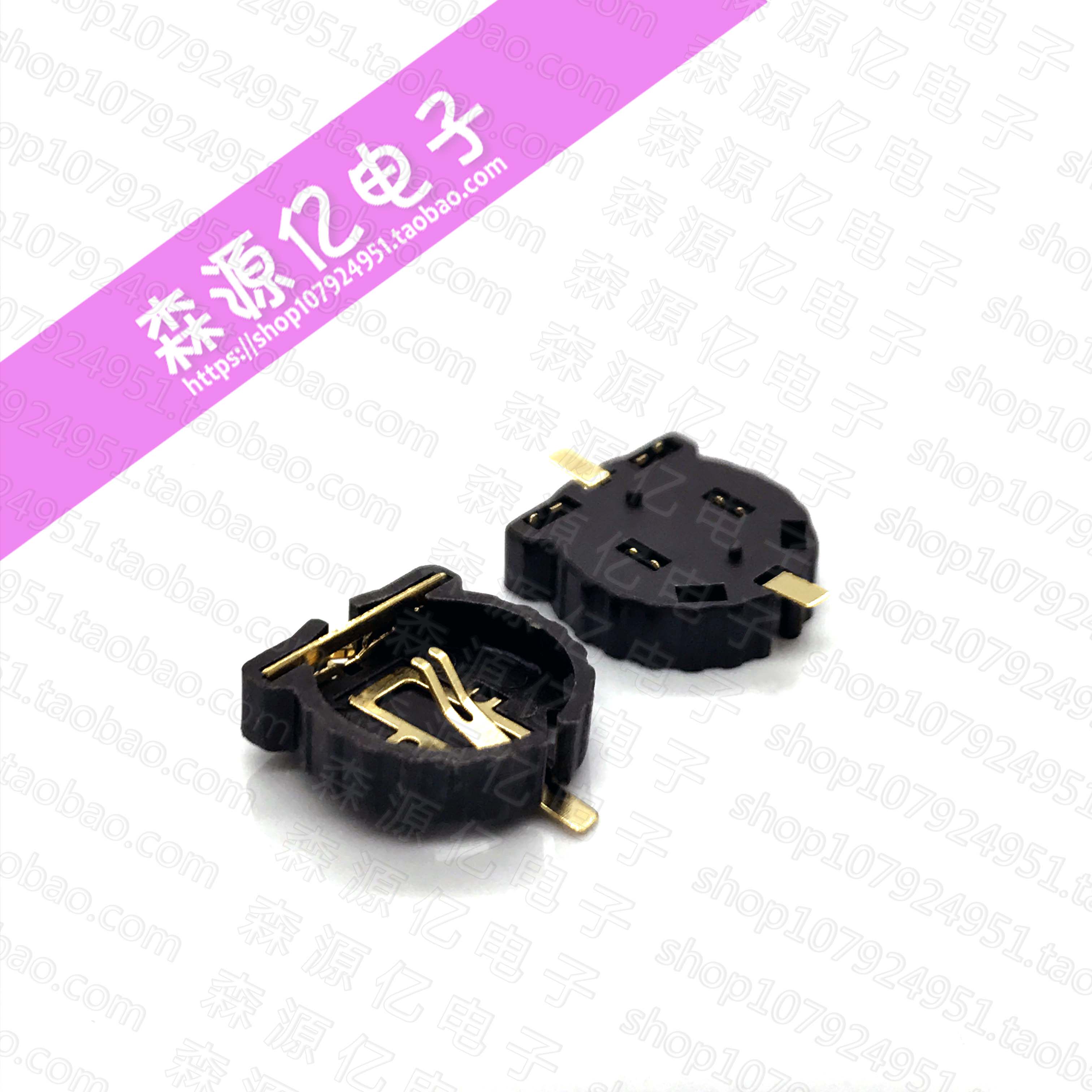 Battery CR1220 CR1220 ML1220 VL1220 VL1220 button Battery Holder Plastic Black Pin Gold Plated