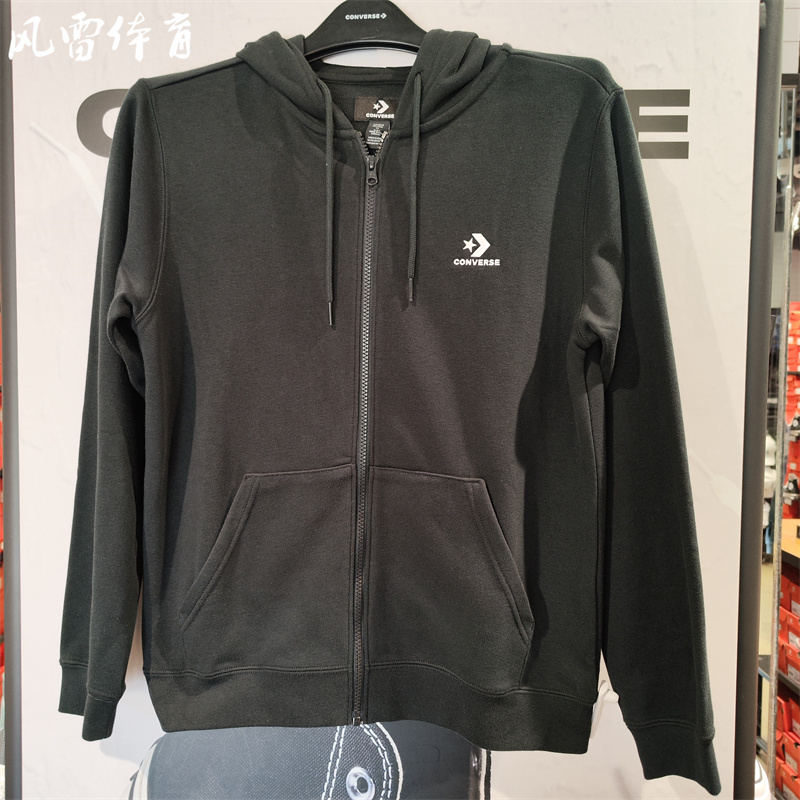 【Fenglei】Converse Men's and Women's Embroidered Star and Arrow Casual Hooded Jacket 10023871