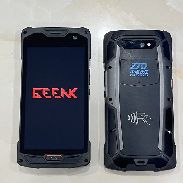 GEENKS5G2X10 ລະດັບສູງ Geek X9S Zhongtong PDA Tuxi Life Supermarket Express Scan