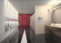 Guoao household lightweight automatic induction hand dryer hand dryer mobile phone dryer hot air silent sterilization