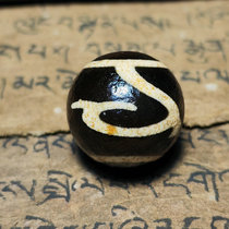 Tibetan Green Tara Old Dzi Beads Natural Agate Dome Waist Beads Men and Women Necklaces Multi-treasure Bracelet Beads Accessories