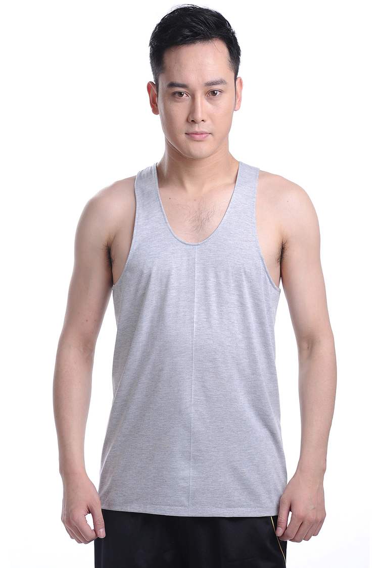 Áo len nam trung niên mùa hè cotton thấm mồ hôi tuổi trung niên lỏng lẻo cỡ lớn sling áo vest nam giản dị shop quần áo thể thao