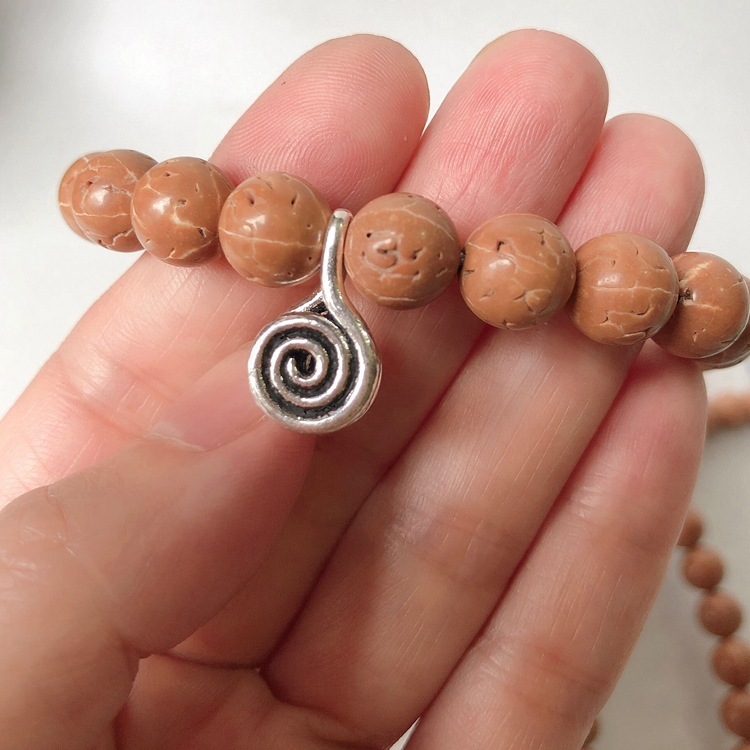 Fa - screw style 925 silver card beads string twist clamp Xi Jinyu Jinyu Zhi Yuan play a string DIY accessories