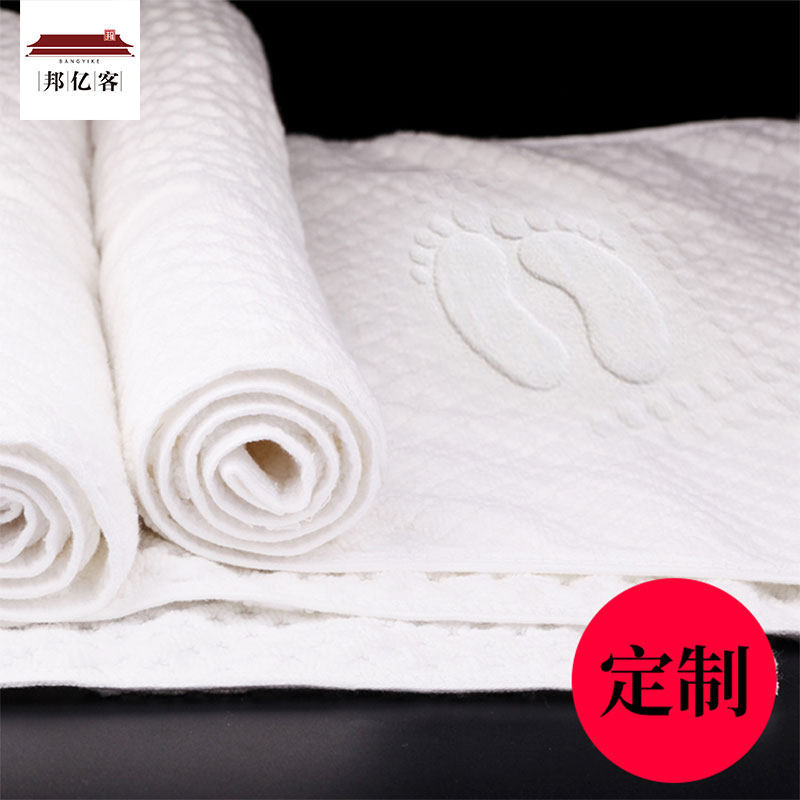 Bangyike Hotel Hotel Hotel Toilet Floor Cotton Thickened Floor Mat Absorbent Bathroom Mat Door Mat Foot Pad Towel