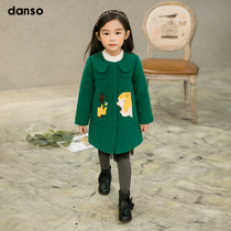 danso Korean childrens clothing 017 new autumn and winter girls in big clothes and cotton in cotton thickened cotton clothes