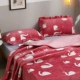 Tinh nhung nhung san hô bông gối một cặp váy và nhung gối sang trọng ấm áp bộ flannel gối của mùa đông - Gối trường hợp