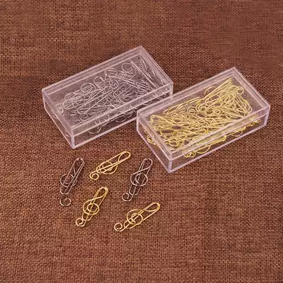 Note clip needle stainless steel back Pin Pin Small close needle large gift student Golden Rose return needle