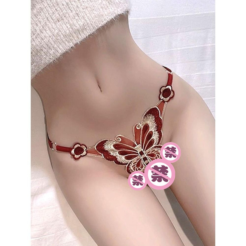 2023 New Style Sexy Women's Shorts Underwear for Plus-Size Women, Seamless Lace Low-Waist Thong, Sexy and Pure Desire
