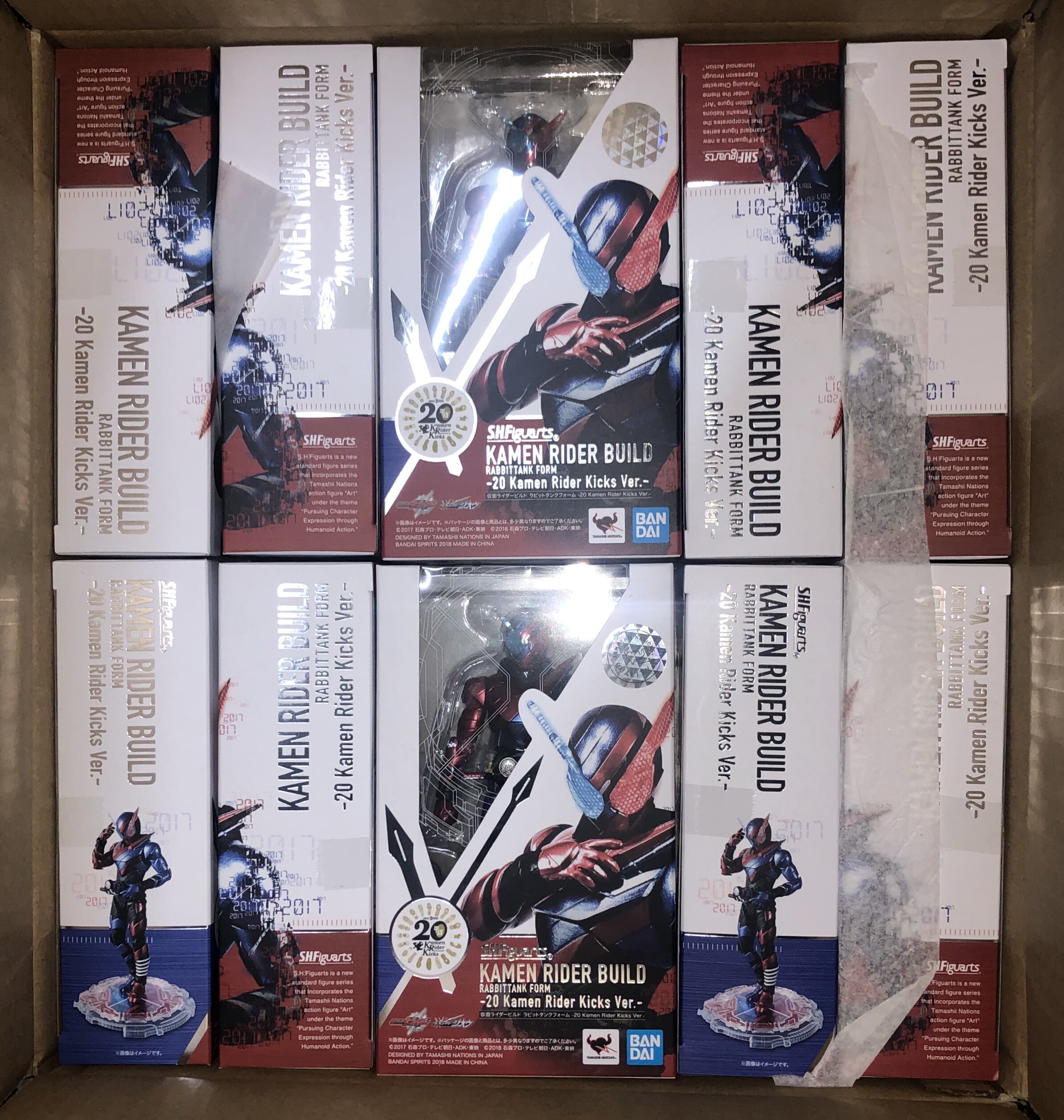 yhy Spot SHF Kamen Rider Build Rabbit Tank Rabbit Tan Kiryu War Rabbit 20th Anniversary Reprint