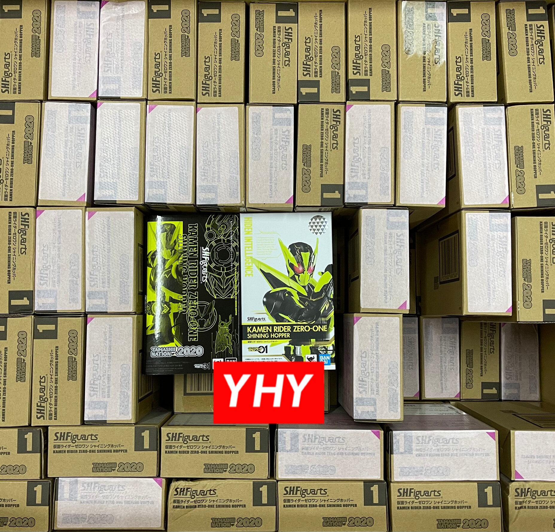 YHY Spot Bandai Venue Limited SHF Kamen Rider 01 Shining Locust