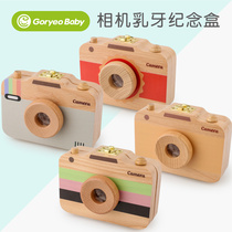 Childrens baby teeth storage box for teeth tooth box Collection memorial box Camera baby teeth box Baby teeth box Boy girl