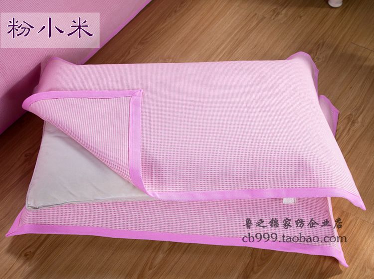 Cũ vải thô gối khăn gói cặp bông cao cấp dày để tăng chính hãng cotton trẻ em người lớn gối khăn che vải