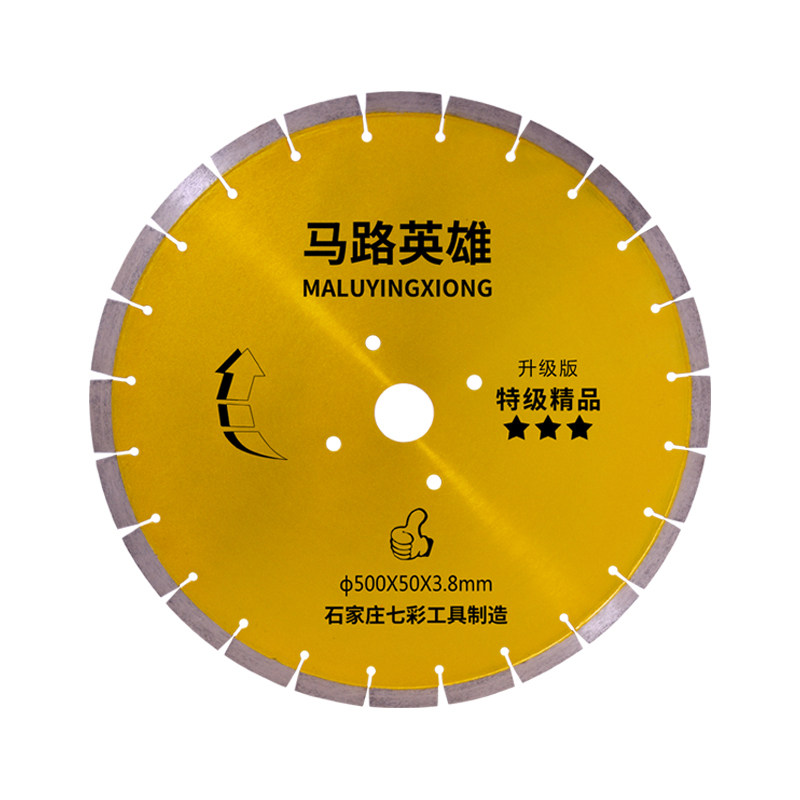 Customized road cutting blade 300 350 400 500 600 700 concrete road cutting cobblestone leaching
