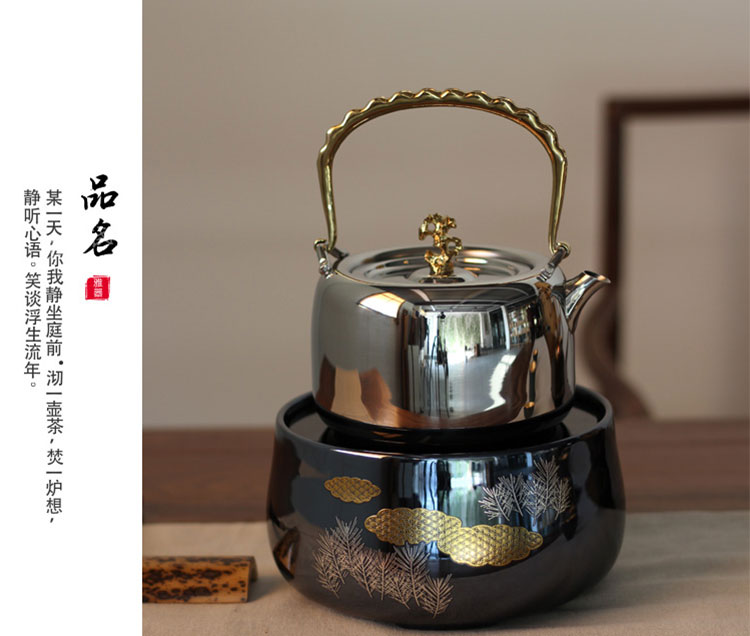bếp ga rinnai điện máy chợ lớn Đài Loan Long Yinzhai bếp gốm sứ bếp câm nhà không câm bức xạ nhỏ không chọn nồi đun nước trà đun sôi - Bếp điện bếp đôi hồng ngoại