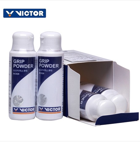 Victory Victor VICTOR magnesium powder AC028 badminton towel hand glue sweat-absorbing belt anti-perspirant non-slip powder carbonic acid