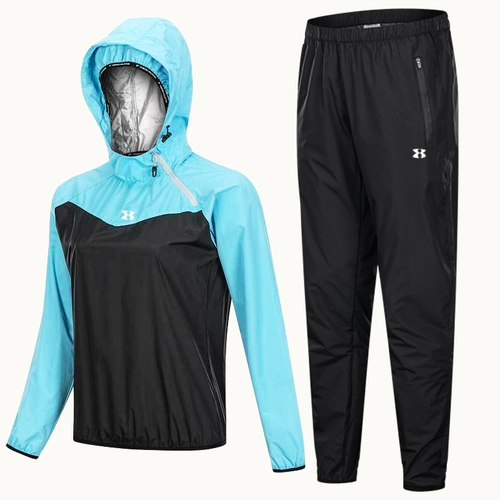 Пот костюм мужской костюм лето, понижающий костюм, женский больше, костюм для потери веса спорт.