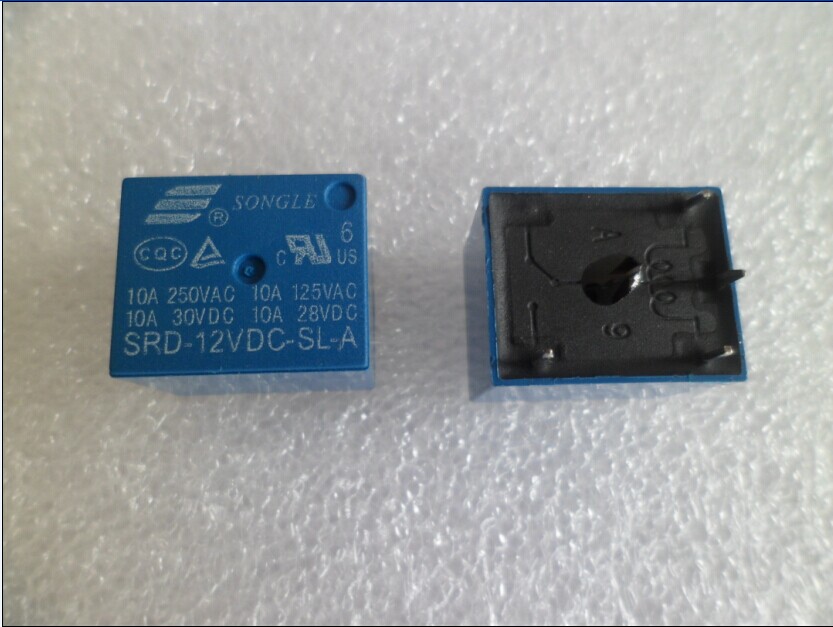 Electric cooker relay soybean milk machine relay 12V 4 feet DC12V universal HT3F