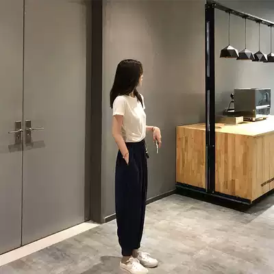 Japanese SLY Sports Leisure suit female summer small man high age age fashion Rob pants two-piece