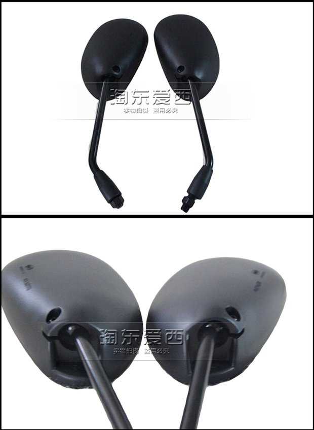 Năm chiếc xe máy WH125-13 Gương Kai Ying WY125-S gương chiếu hậu mới gương chiếu hậu gương chiếu hậu - Xe máy lại gương gương xe máy tròn