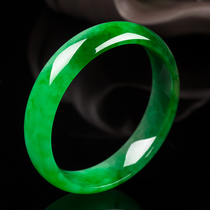 Yongde Xiangzhong Myanmar live broadcast of natural A cargo ice species Jade jade bracelet childrens dress sheet wool embryo