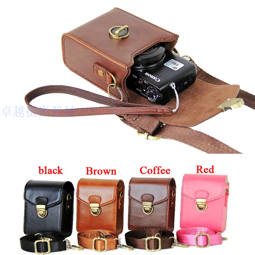 Tablet tablet digital camera bag applies Canon Sony Nikon Samsung Panasonic Fuji Olympus Pippa leather sheath