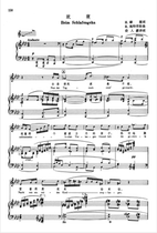 Just sleeping-down A A B C D E F adjustable to a high definition piano orthospectrum accompanied by a five-line spectrum