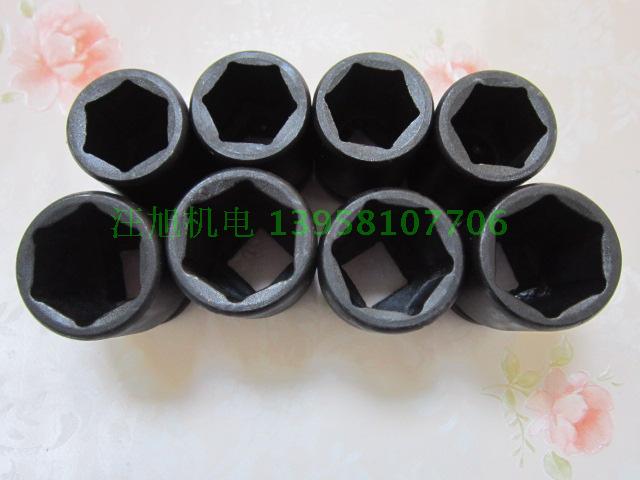 Pneumatic electric heavy-duty sleeves 19 * 19 of 3 4 square-heart phone battery hand pneumatic wrench with external hexagon sleeve