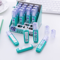 Korean tool correction fluid Environmental protection and safety quick-drying office correction fluid Student stationery correction pen wholesale 20 pcs