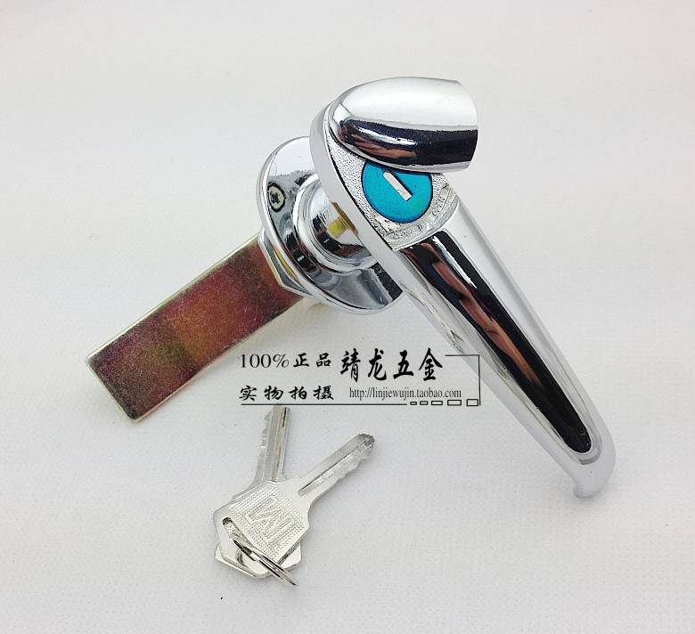 Sea Tank Lock MS308-3 Plate Hand Lock Distribution Box Enclosure Door Lock With Waterproof Cover Handle Lock Chromed Chrome