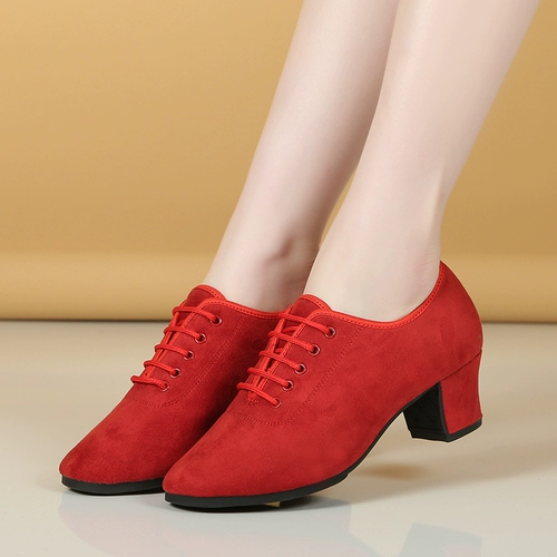 Латинская танцевальная обувь женская мягкая -буттом танцевальная танцевальная обувь мягкая подошва танце