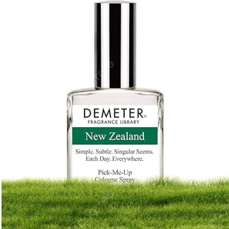Freshly Harvested Grass from the Lawn, Sea Mud, Demeter from New Zealand, New Zealand, Scent Test Demeter
