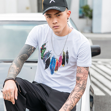 【100%纯棉】时尚印花短袖T恤