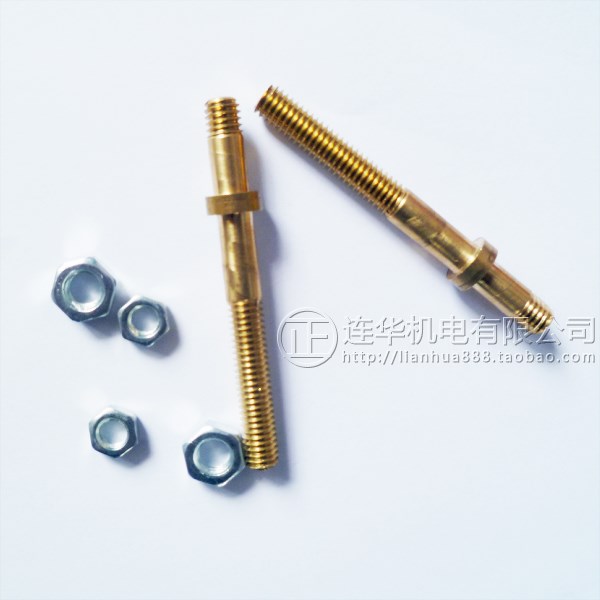 Wire cutting accessories Conductive block Copper rod CONDUCTIVE rod Eccentric conductive ROD Outer DIAMETER M6 length 6*63MM 6*52MM