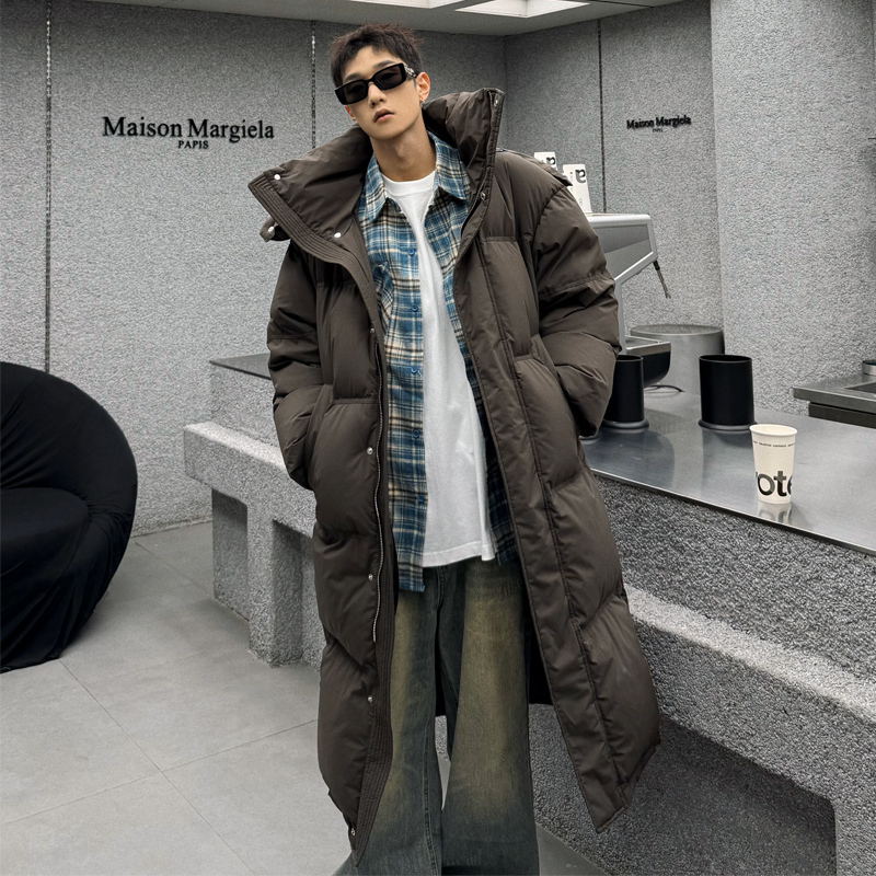 Long down Jacket for Men, Winter 2026 New Style, Over-The-Knee, Extra Long, Thickened, Extreme Cold Protection, Warm, Couple's High-End Coat