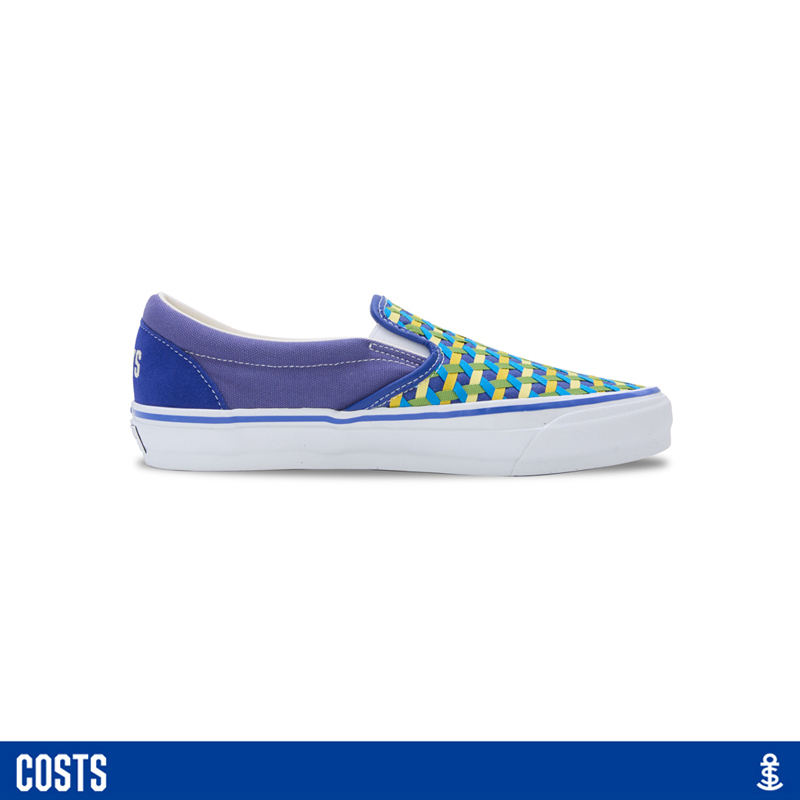 Costs X Vans Lx Classic Slip on 98 Hand-Woven Slip-On Casual Sports Sneakers Costs X Vans Lx Classic Slip on 98 Hand-Woven Slip-On Casual Sports Sneakers