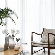 High-end boutique cotton yarn Living room Bedroom Book room Floating White Yarn Partition Decorative Yarn Light Transmission Non-Person Special Price Promotion