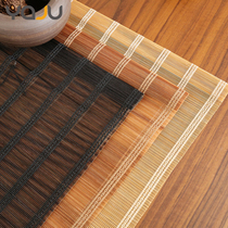New ultra-fine silk bamboo curtain exquisite fine woven Yazhu roller curtain curtain lifting curtain semi-shading full shading bamboo curtain custom-made
