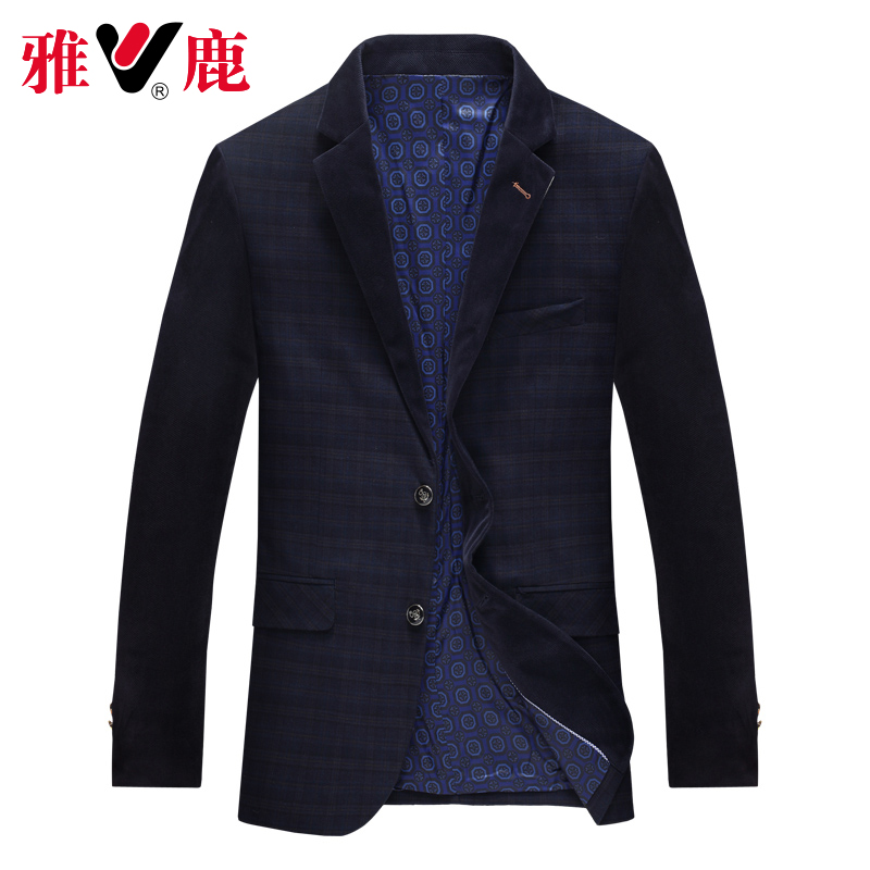 雅鹿 19年春季新款 男式休闲西装外套 聚划算+天猫优惠券折后¥138包邮(¥198-60) 雅鹿 19年春季新款 男式休闲西装外套 聚划算+天猫优惠券折后¥138包邮(¥198-60)