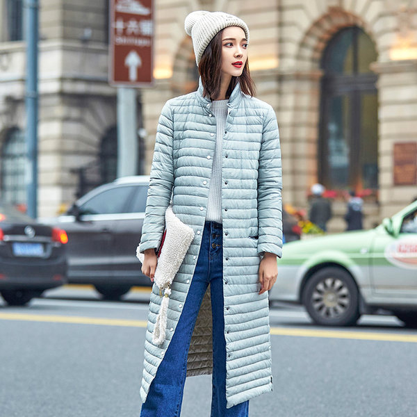 Yaloo 雅鹿 17年冬季新款 轻薄过膝女式羽绒服 聚划算+优惠券折后￥169包邮（￥239-70）4色可选