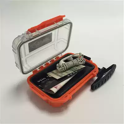 Safety protection box waterproof box dustproof outdoor travel mobile phone certificate headset protection box exported to Europe and the United States good quality