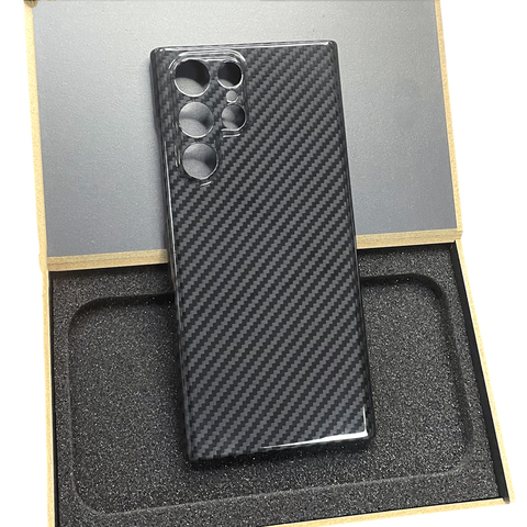 Premium Genuine Forged Carbon Fiber Tough Shockproof S23, S23 Plus, S23 Ultra, S22, S22 Plus, S22 Ultra Samsung Phone Case
