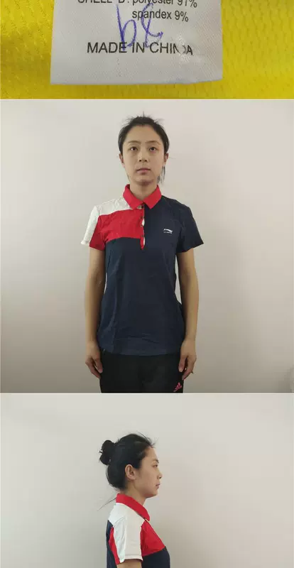 Li Ning áo thun ngắn tay thể thao áo polo nữ mùa hè cổ điển ve áo ngắn tay thể thao APLG026polo áo sơ mi - Áo polo thể thao
