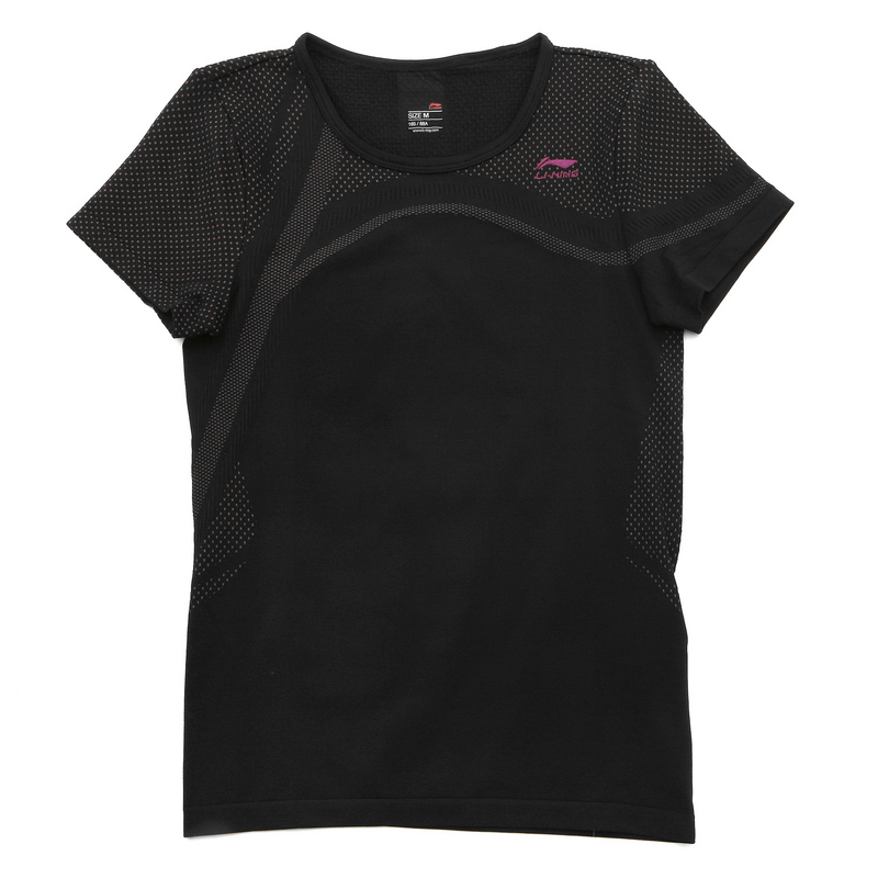 Dòng sản phẩm áo thun ngắn tay của Li Ning dành cho nữ Kiểu dáng thoải mái - Áo phông thể thao áo thun the thao nữ