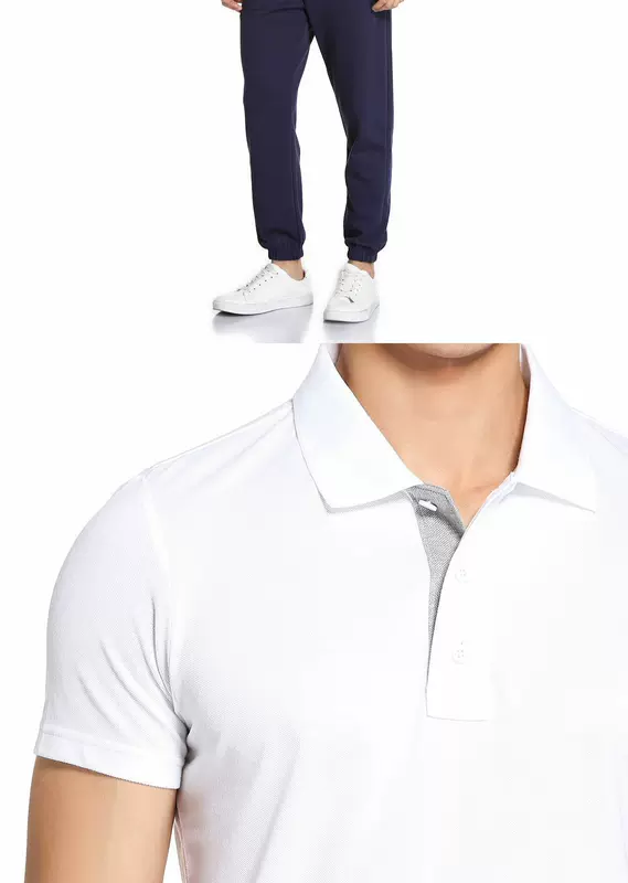 Li Ning nam ngắn tay áo polo mùa hè thể thao ngắn tay áo thun hàng đầu GPLL031-5 - Áo polo thể thao