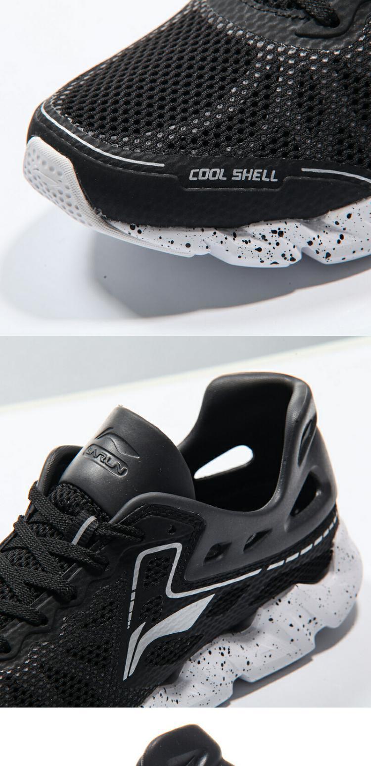 Giày nam Li Ning giày chạy bộ lưới mùa hè giày thể thao ARBM015 QC giày thể thao chính hãng