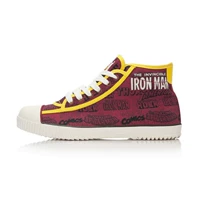 Li Ning của nam giới Man Wei loạt cao-top giày vải giày thể thao ALAK089 giày thể thao nữ giá rẻ