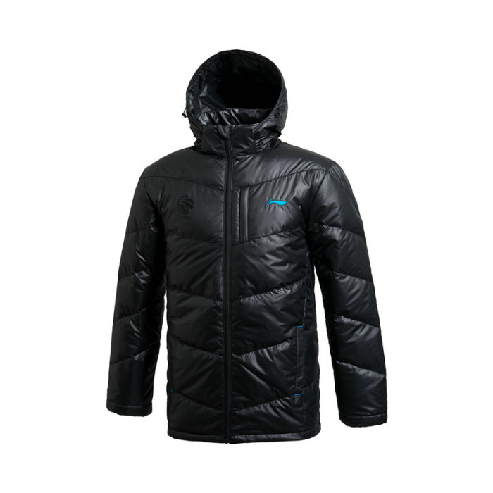 Li Ning xuống áo khoác nam thể thao cuộc sống hàng loạt aymh045-1 xuống áo khoác dài tay áo áo khoác lông vũ