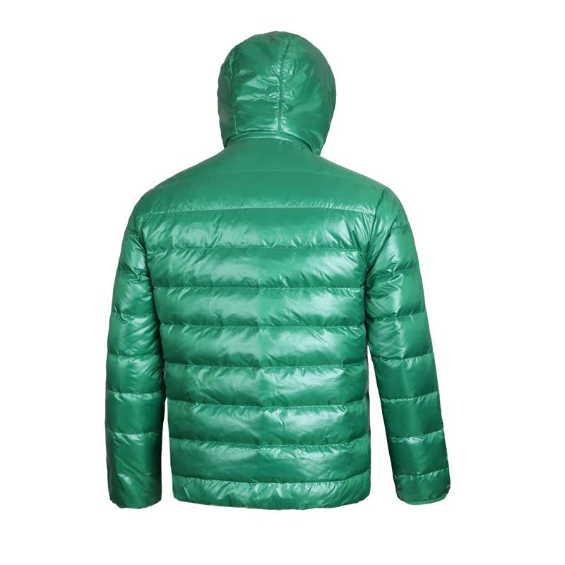 Li Ning xuống áo khoác nam thể thao mùa thu và mùa đông ấm nhẹ ngắn trùm đầu xuống áo khoác QG mẫu áo phao đẹp