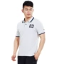 Li Ning nam bóng rổ loạt thể thao Áo thun ngắn tay Áo sơ mi Polo APLK075 áo polo aremi