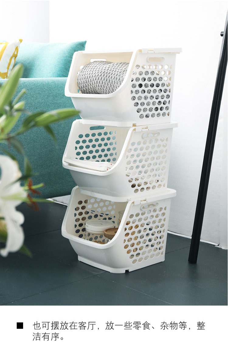Kệ bếp sàn nhiều tầng cung cấp không gian thiết bị gia dụng nhỏ cửa hàng bách hóa trái cây giỏ rau giỏ kệ - Trang chủ giá để đồ nhà bếp